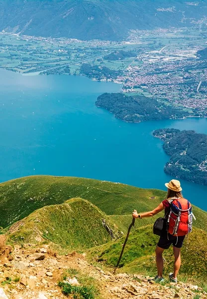 Lake Como Mountains Hiking