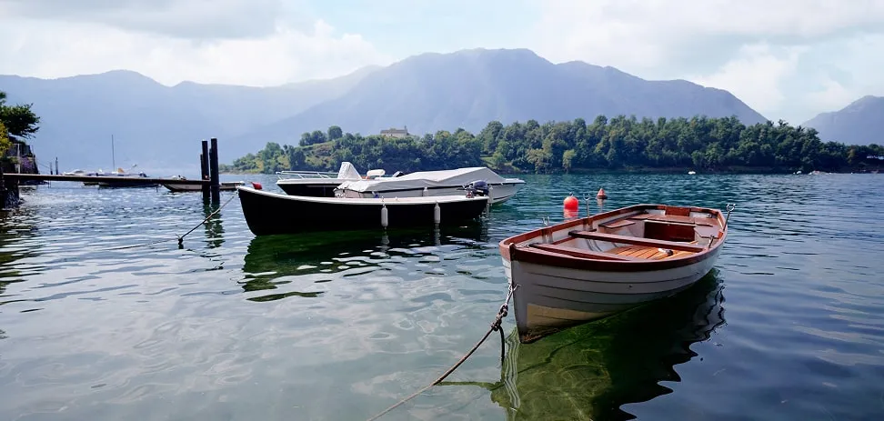 Fishing on Lake Como