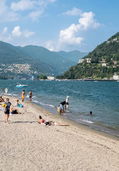 Lake Como Beach