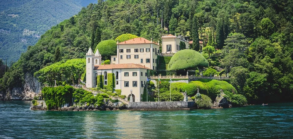 Villa del Balbianello on Lake Como